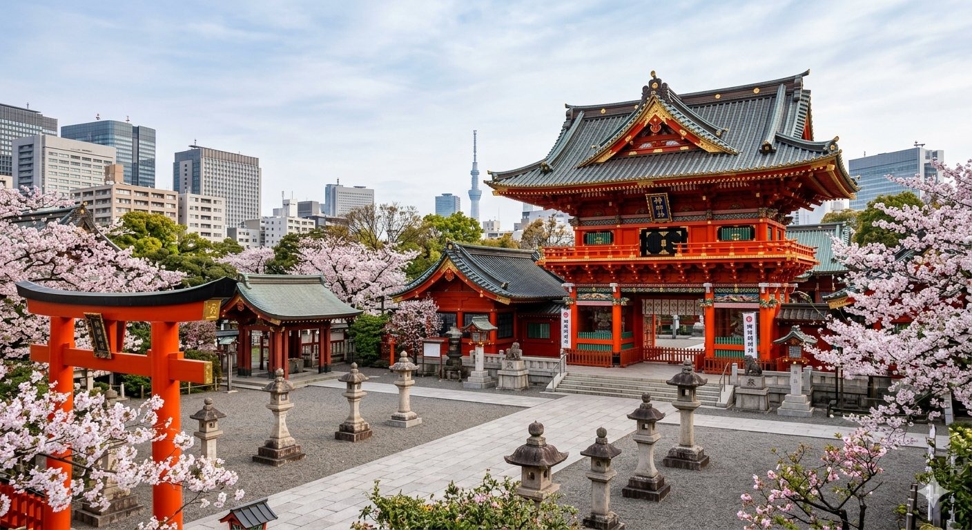 Kanda Myojin Shrine in Akihabara, Tokyo — the 1300-year-old shrine that became the spiritual home of the Love Live! franchise