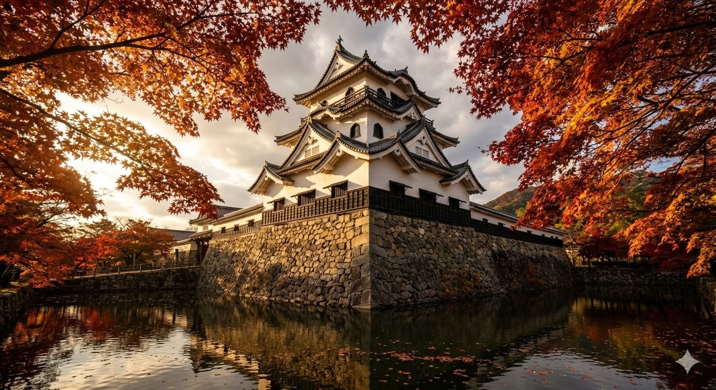 Hikone Castle — lakeside National Treasure castle in Shiga
