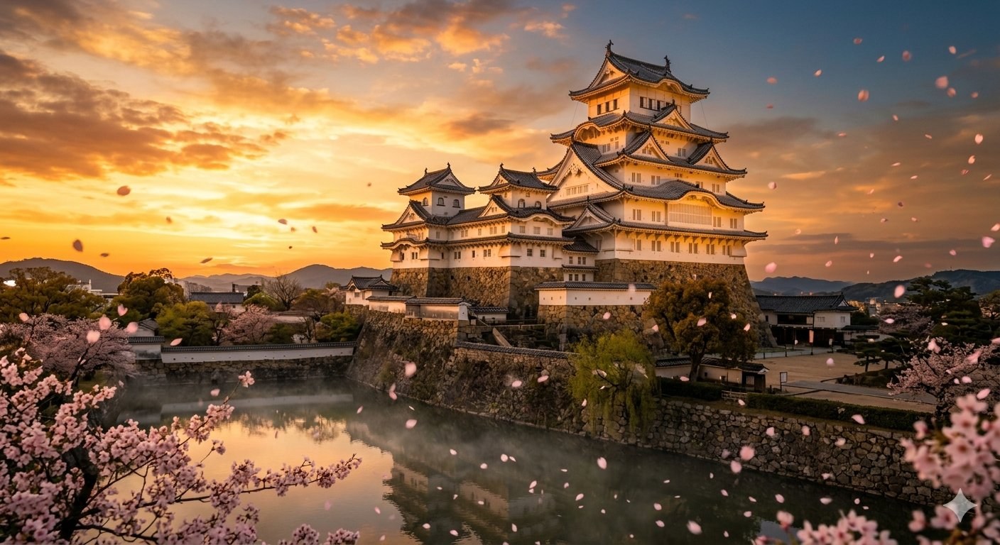 Himeji Castle — Japan's most spectacular original castle keep, a National Treasure in Hyogo