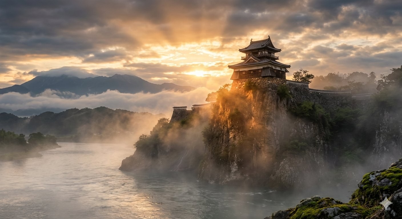 Inuyama Castle — one of Japan's oldest surviving keeps, a National Treasure in Aichi