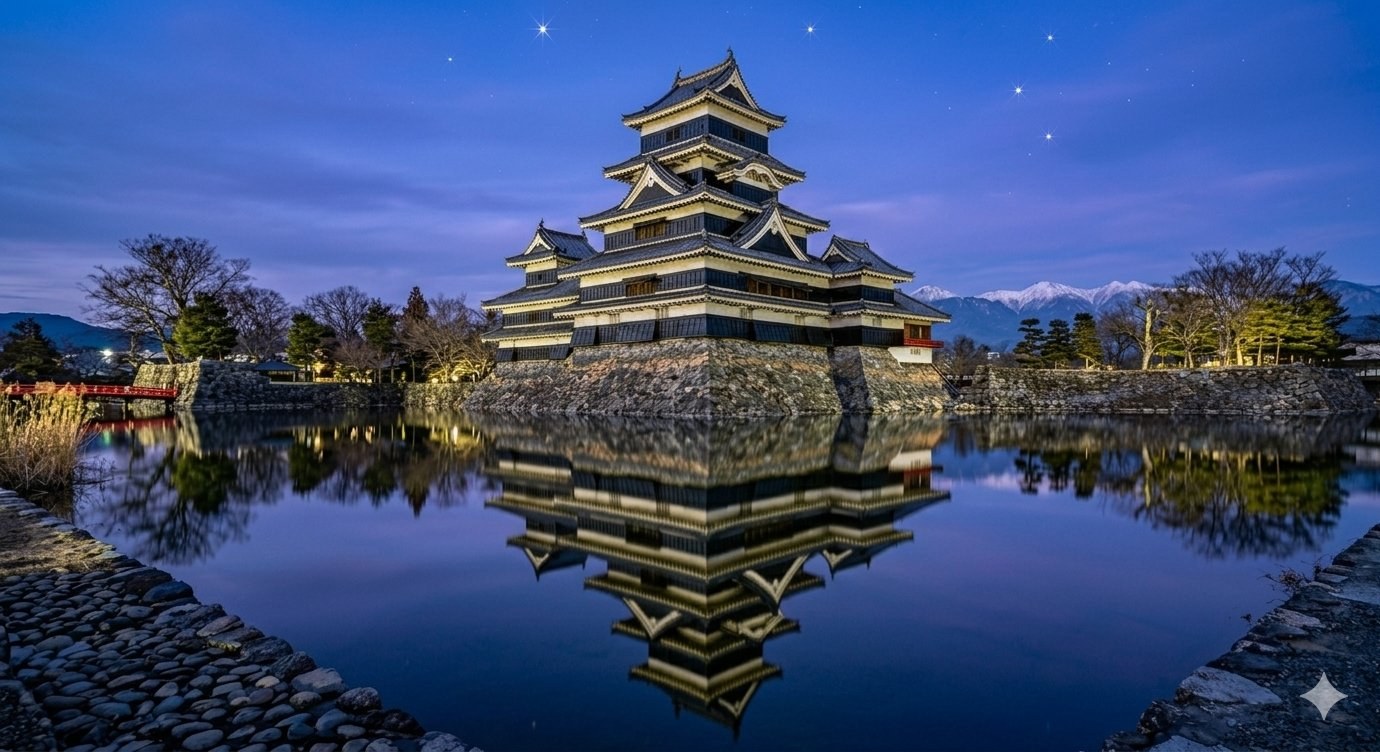 Matsumoto Castle — the black-walled Crow Castle, a National Treasure in Nagano