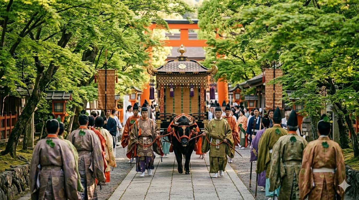 Aoi Matsuri — Kyoto's Heian-era imperial procession in court costume